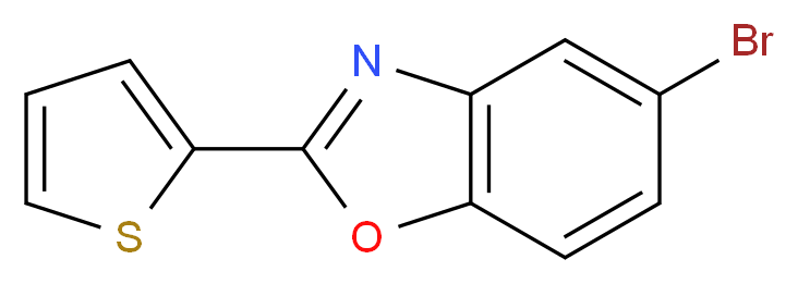 5-bromo-2-(2-thienyl)-1,3-benzoxazole_Molecular_structure_CAS_915923-09-0)