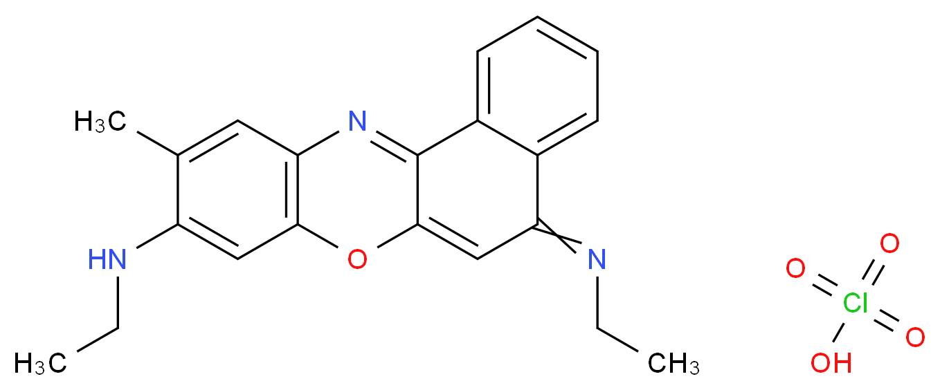 Oxazine 170 perchlorate_Molecular_structure_CAS_62669-60-7)