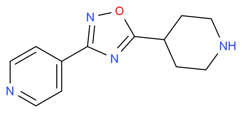 4-[5-(Piperidin-4-yl)-1,2,4-oxadiazol-3-yl]pyridine_Molecular_structure_CAS_276237-03-7)