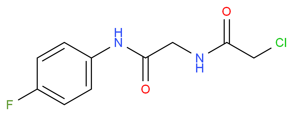 2-chloro-N-{2-[(4-fluorophenyl)amino]-2-oxoethyl}acetamide_Molecular_structure_CAS_)