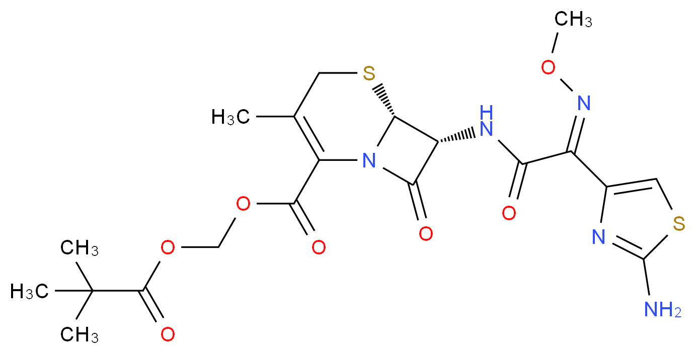 Δ2-Cefetamet Pivoxil (Contain 20% Cefetamet Pivoxil)_Molecular_structure_CAS_126617-54-7)