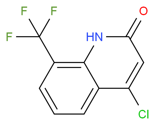 4-Chloro-8-(trifluoromethyl)quinolin-2(1H)-one_Molecular_structure_CAS_955288-52-5)