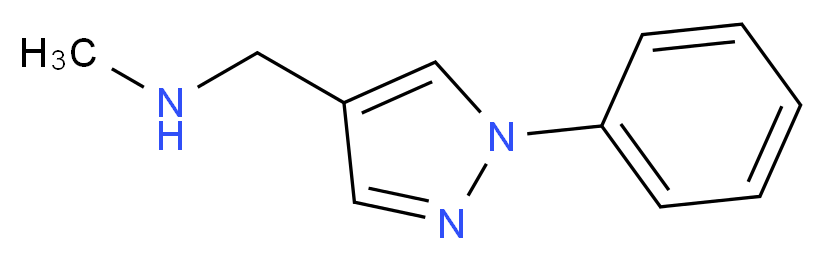 N-methyl-N-[(1-phenyl-1H-pyrazol-4-yl)methyl]amine_Molecular_structure_CAS_868552-05-0)