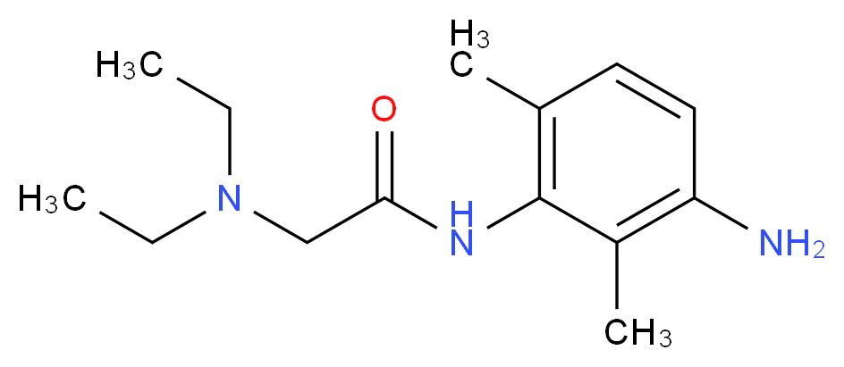3-Amino Lidocaine_Molecular_structure_CAS_39942-50-2)