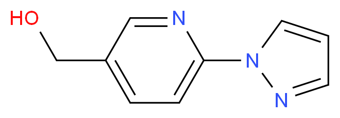 (6-Pyrazol-1-yl-pyridin-3-yl)-methanol_Molecular_structure_CAS_748796-38-5)