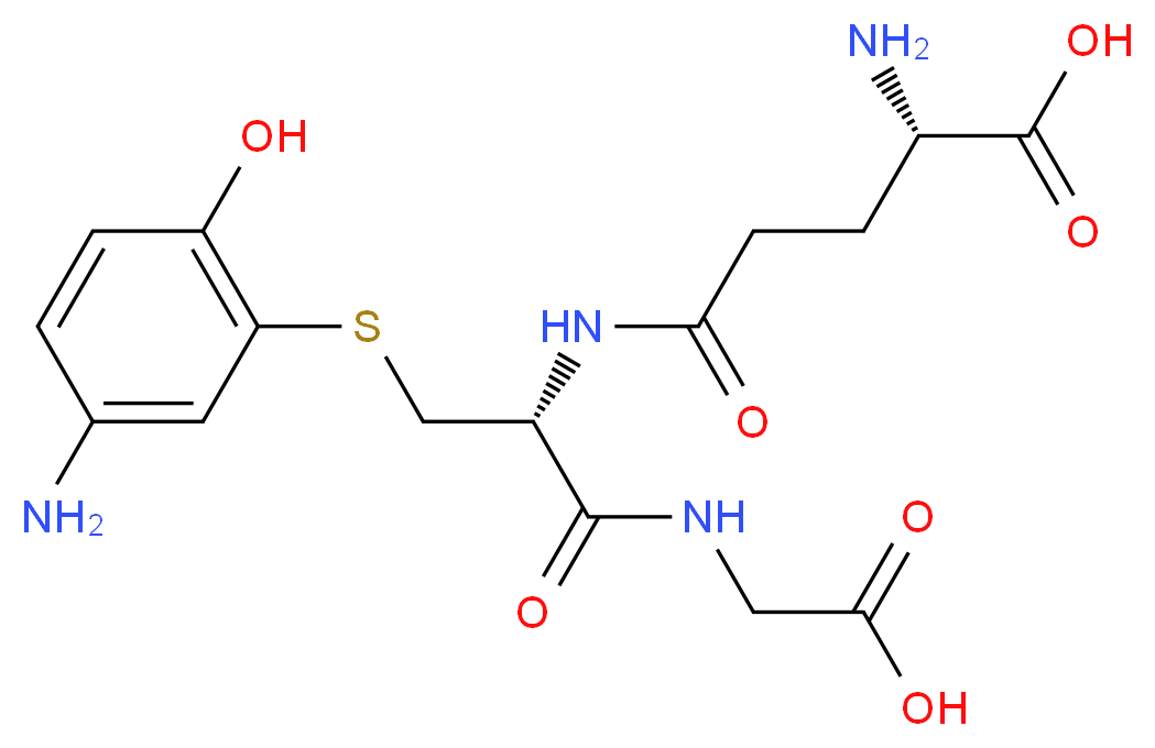 Desacetyl Acetaminophen Glutathione_Molecular_structure_CAS_129762-76-1)
