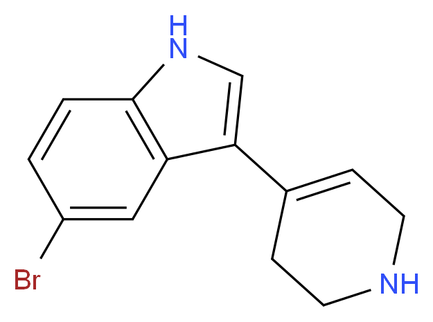 5-Bromo-3-(1,2,3,6-tetrahydro-4-pyridinyl)-1H-indole_Molecular_structure_CAS_127792-80-7)
