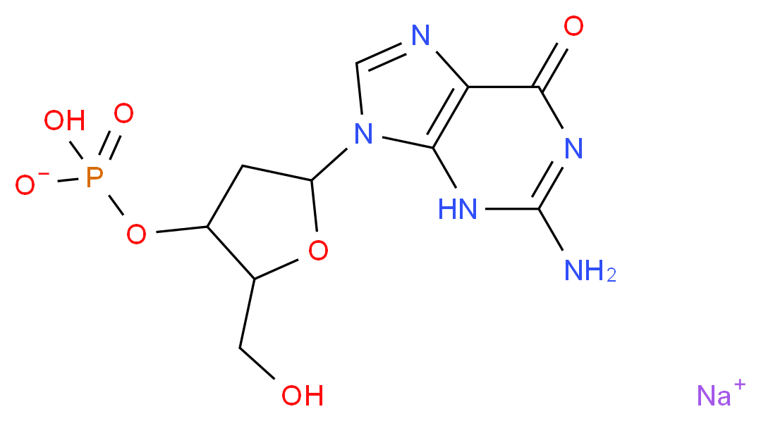 2′-Deoxyguanosine 3′-monophosphate sodium salt_Molecular_structure_CAS_102814-03-9)