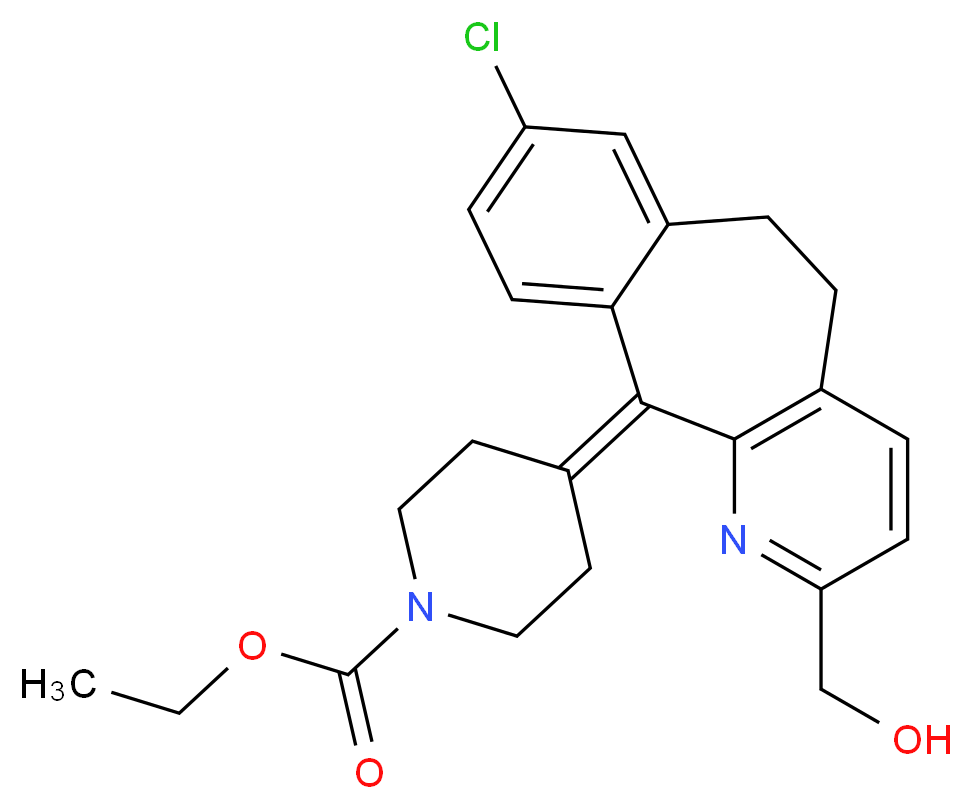 2-Hydroxymethyl Loratadine_Molecular_structure_CAS_609806-39-5)