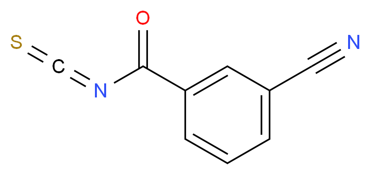 3-cyanobenzoyl isothiocyanate_Molecular_structure_CAS_)
