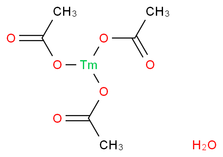 Thulium(III) acetate hydrate_Molecular_structure_CAS_207738-11-2)