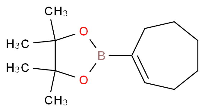 2-(Cyclohept-1-en-1-yl)-4,4,5,5-tetramethyl-1,3,2-dioxaborolane_Molecular_structure_CAS_287944-13-2)