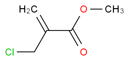 Methyl 2-(chloromethyl)acrylate_Molecular_structure_CAS_922-15-6)
