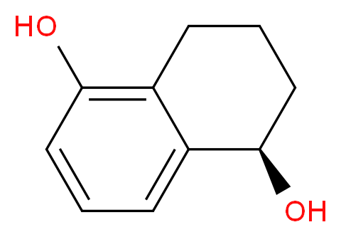 (1R)-1,2,3,4-tetrahydronaphthalene-1,5-diol_Molecular_structure_CAS_)