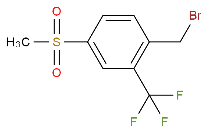 4-(Methylsulphonyl)-2-(trifluoromethyl)benzyl bromide 98%_Molecular_structure_CAS_934557-65-0)