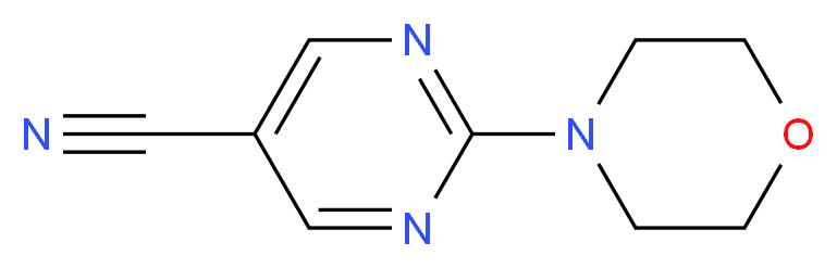 2-(4-morpholinyl)-5-pyrimidinecarbonitrile_Molecular_structure_CAS_400082-62-4)