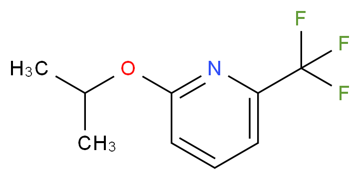 2-Isopropoxy-6-(trifluoromethyl)pyridine_Molecular_structure_CAS_1255574-41-4)