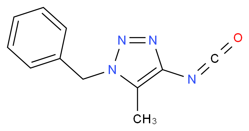 1-Benzyl-4-isocyanato-5-methyl-1H-1,2,3-triazole 95%_Molecular_structure_CAS_)