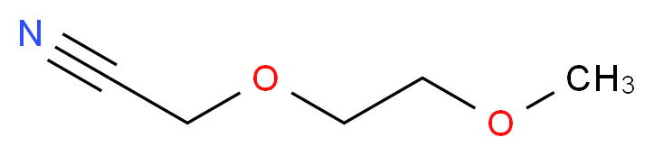 2-(2-methoxyethoxy)acetonitrile_Molecular_structure_CAS_)