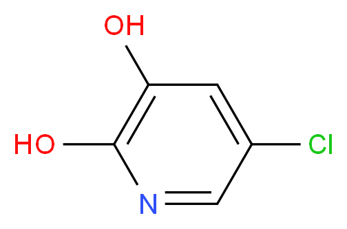 5-Chloro-2,3-dihydroxypyridine_Molecular_structure_CAS_53233-89-9)
