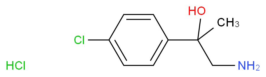 1-AMINO-2-(4-CHLORO-PHENYL)-PROPAN-2-OL HYDROCHLORIDE_Molecular_structure_CAS_14002-11-0)