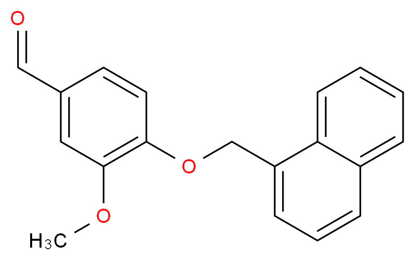3-methoxy-4-(naphthalen-1-ylmethoxy)benzaldehyde_Molecular_structure_CAS_)