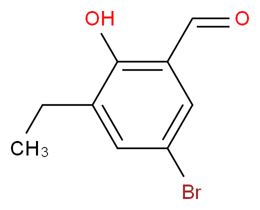 5-Bromo-3-ethylsalicylaldehyde_Molecular_structure_CAS_57704-12-8)