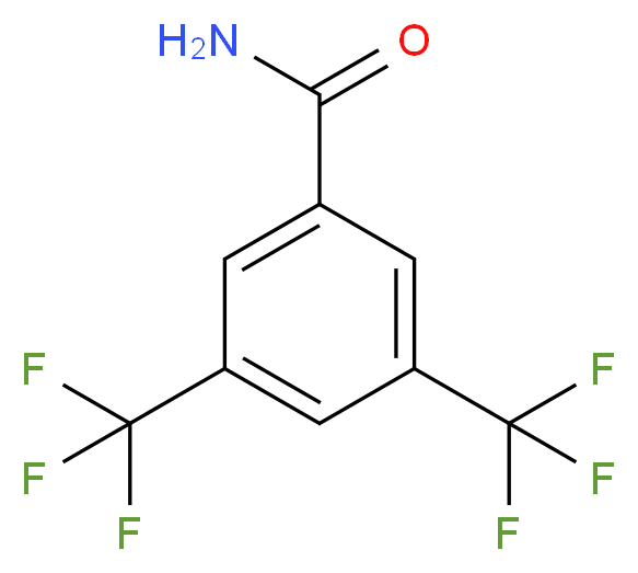 3,5-Bis(trifluoromethyl)benzamide 97%_Molecular_structure_CAS_22227-26-5)
