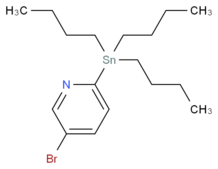 5-Bromo-2-(tributylstannyl)pyridine_Molecular_structure_CAS_611168-46-8)