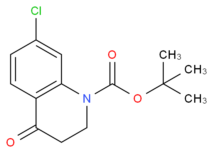 TERT-BUTYL 7-CHLORO-4-OXO-3,4-DIHYDROQUINOLINE-1(2H)-CARBOXYLATE_Molecular_structure_CAS_81892-54-8)