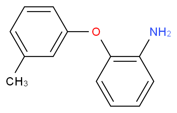 2-(3-Methylphenoxy)aniline_Molecular_structure_CAS_)