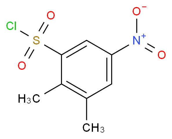 2,3-dimethyl-5-nitrobenzenesulfonyl chloride_Molecular_structure_CAS_68631-04-9)