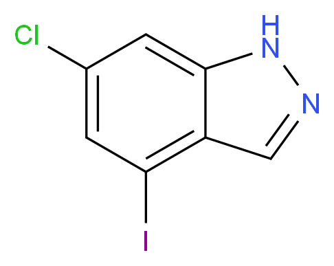 6-Chloro-4-iodo-1H-indazole_Molecular_structure_CAS_885519-56-2)