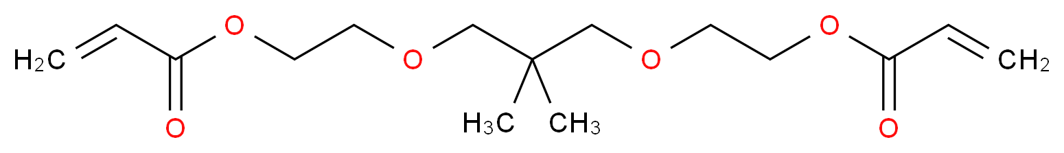 Neopentyl glycol ethoxylate (1 EO/OH) diacrylate_Molecular_structure_CAS_62180-73-8)