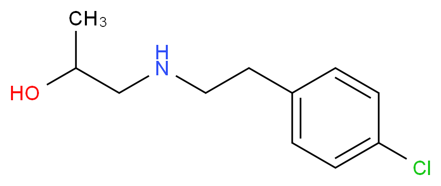 1-((4-Chlorophenethyl)amino)propan-2-ol_Molecular_structure_CAS_847063-13-2)