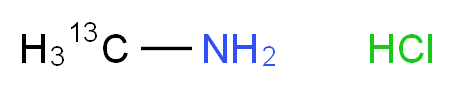 Methylamine-13C hydrochloride_Molecular_structure_CAS_60656-93-1)