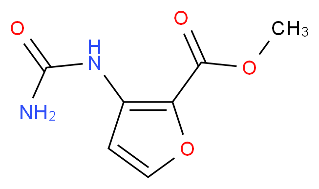 Methyl 3-ureidofuran-2-carboxylate_Molecular_structure_CAS_1093066-63-7)