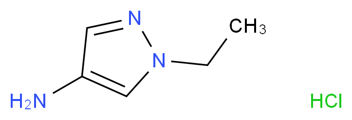1-Ethyl-1H-pyrazol-4-ylamine hydrochloride_Molecular_structure_CAS_876343-24-7)