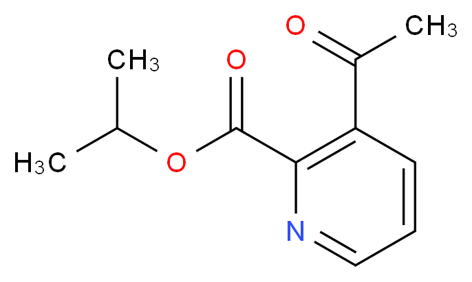 Isopropyl 3-acetylpyridine-2-carboxylate_Molecular_structure_CAS_195812-68-1)