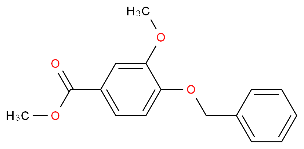 Methyl 4-(benzyloxy)-3-methoxybenzoate_Molecular_structure_CAS_56441-97-5)
