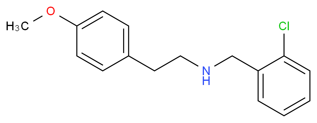(2-chlorobenzyl)[2-(4-methoxyphenyl)ethyl]amine_Molecular_structure_CAS_353772-55-1)