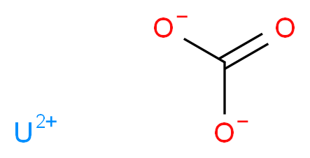 Uranyl carbonate_Molecular_structure_CAS_)