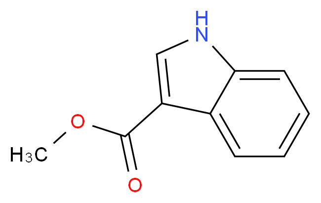 methyl 1H-indole-3-carboxylate_Molecular_structure_CAS_)