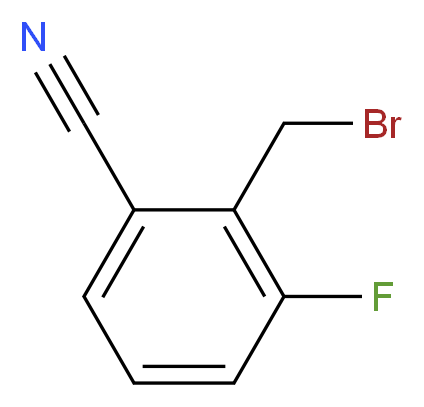 3-Fluoro-2-(bromomethyl)benzonitrile_Molecular_structure_CAS_635723-84-1)