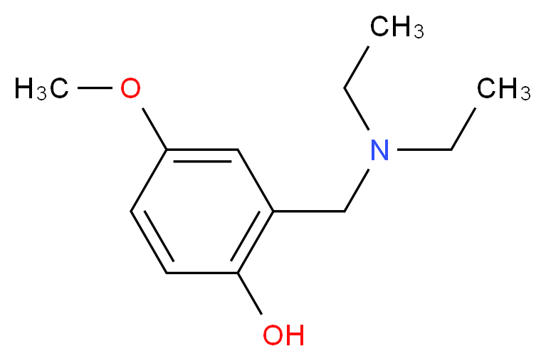 2-[(diethylamino)methyl]-4-methoxyphenol_Molecular_structure_CAS_23562-78-9)
