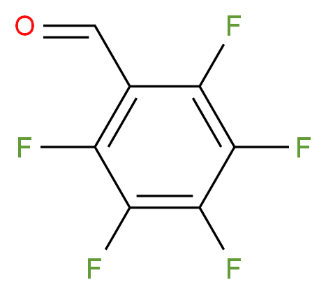 Perfluorobenzaldehyde 98%_Molecular_structure_CAS_653-37-2)