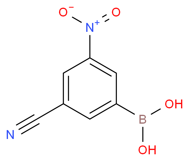 3-Cyano-5-nitrobenzeneboronic acid 96+%_Molecular_structure_CAS_913835-33-3)