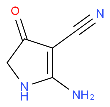 2-amino-4-oxo-4,5-dihydro-1H-pyrrole-3-carbonitrile_Molecular_structure_CAS_)