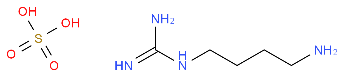 Agmatine sulfate salt_Molecular_structure_CAS_2482-00-0)