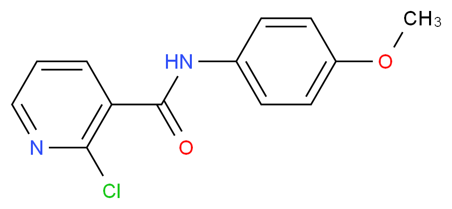 2-Chloro-N-(4-methoxyphenyl)nicotinamide_Molecular_structure_CAS_56149-30-5)